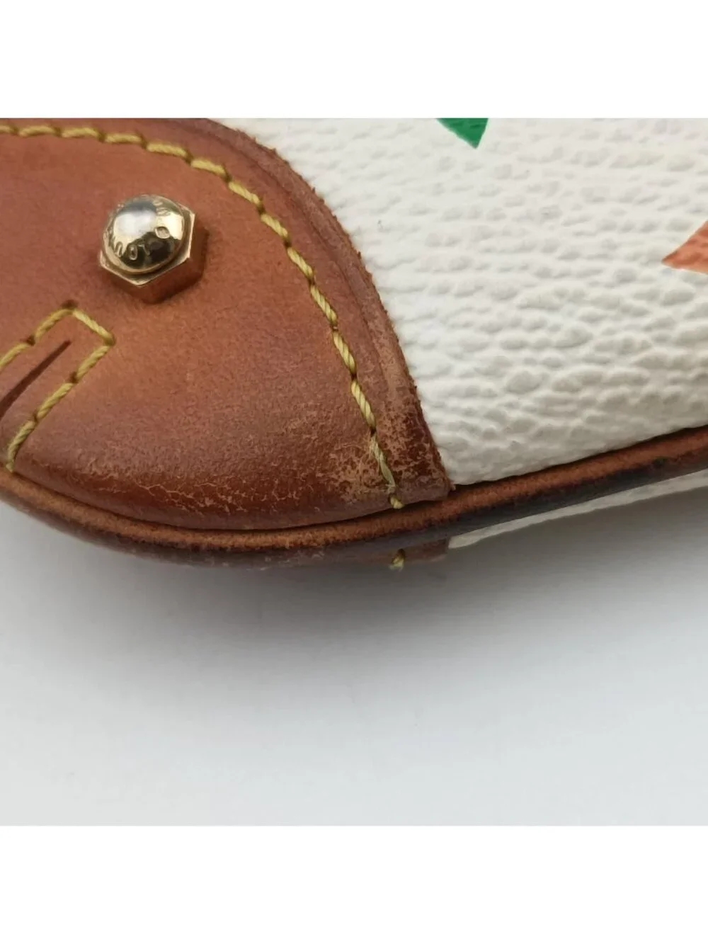Louis Vuitton Pochette Mirror MM Blanc Monogram Multicolor Shoulder Bag